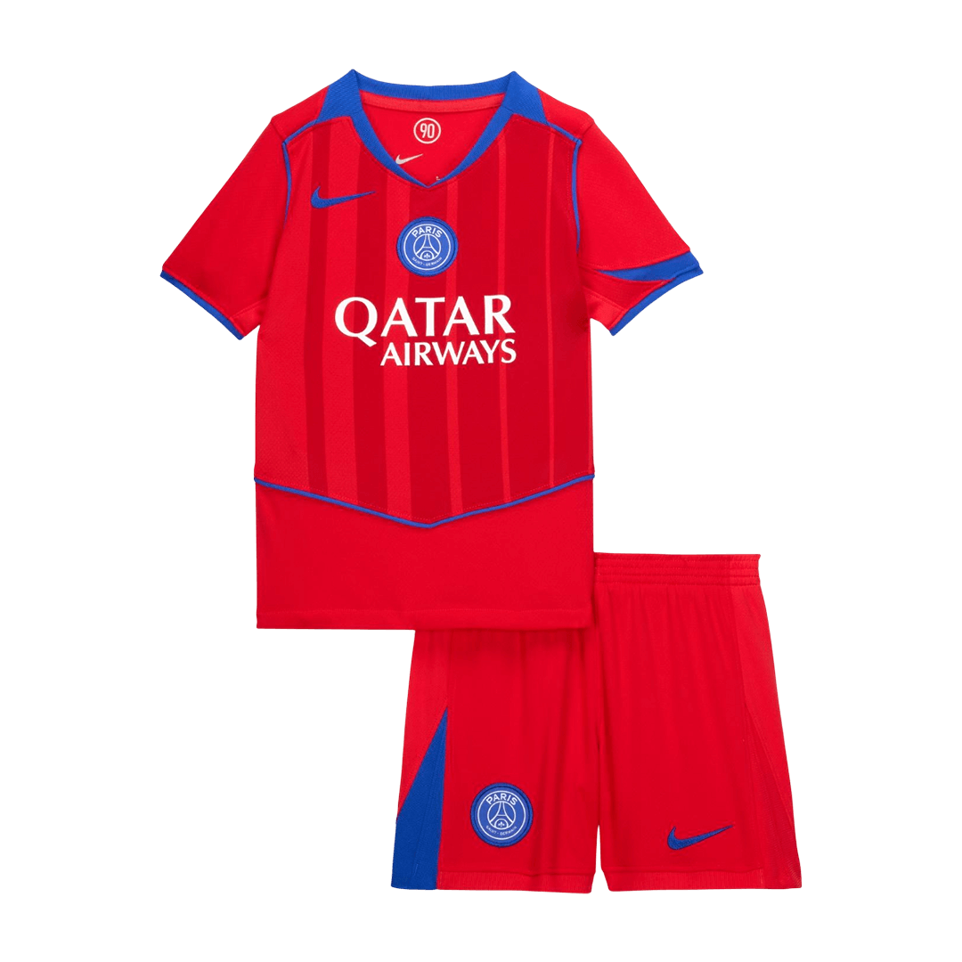 PSG Third Away Kids Soccer Jerseys Kit 2025/26 - gogoalshop