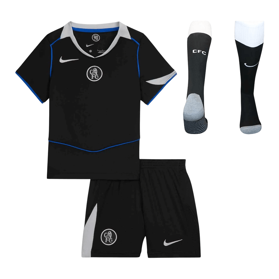 Chelsea Third Away Kids Soccer Jerseys Full Kit 2025/26 - gogoalshop