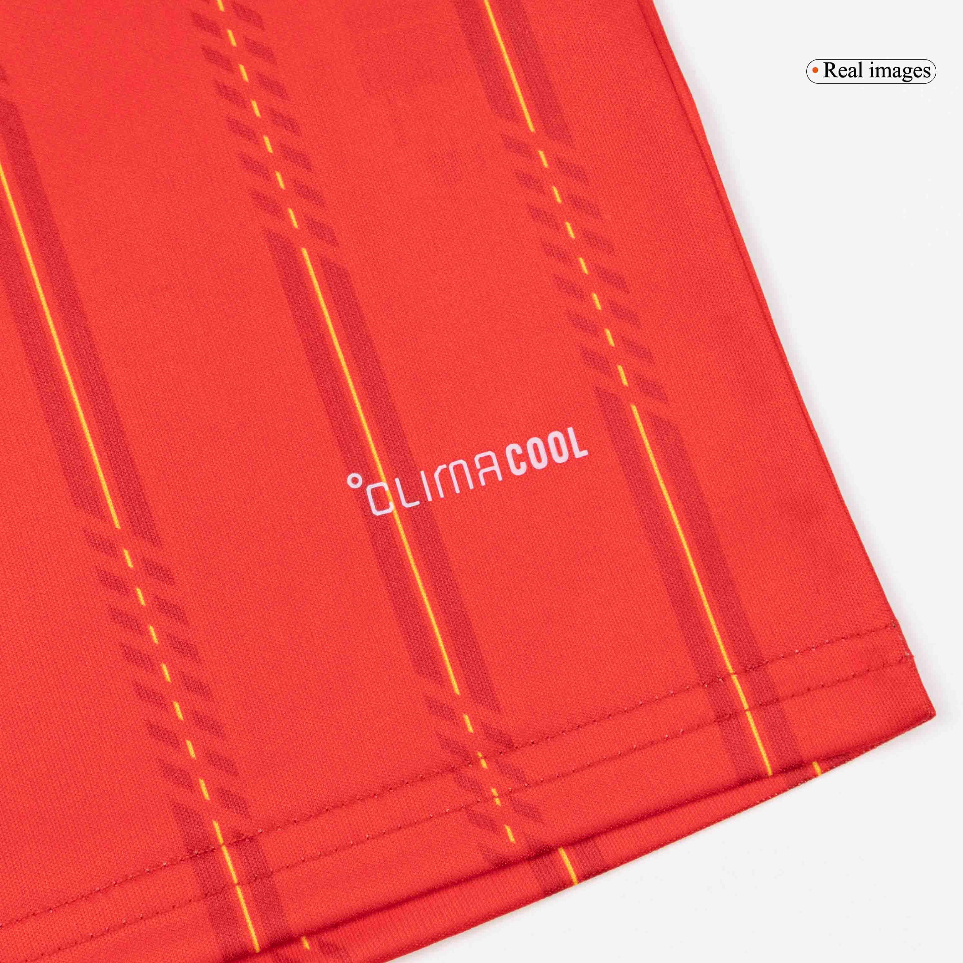 Spain Home World Cup Kids Soccer Jerseys Kit 2026 - gogoalshop