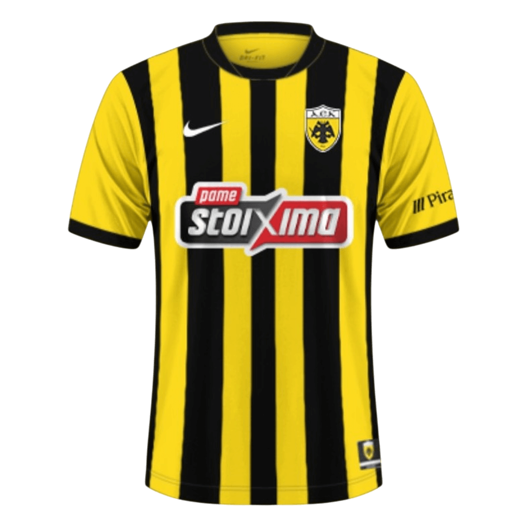 AEK Athens Home Soccer Jersey 2025/26 - gogoalshop