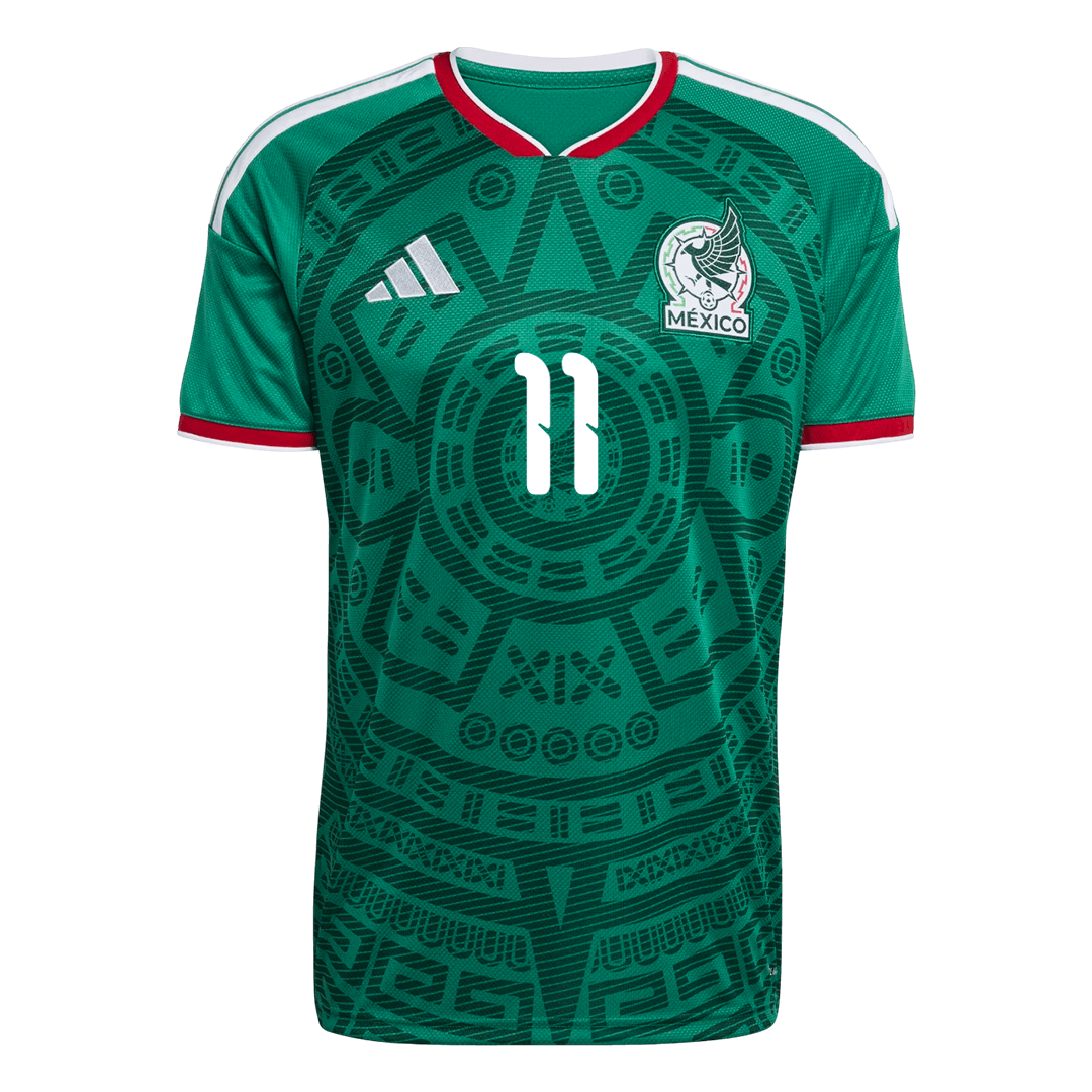 S.GIMENEZ #11 Mexico Home Soccer Jersey World Cup 2026 - gogoalshop