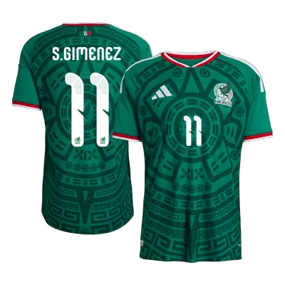 S.GIMENEZ #11 Mexico Home Player Version Jersey World Cup 2026 - gogoalshop