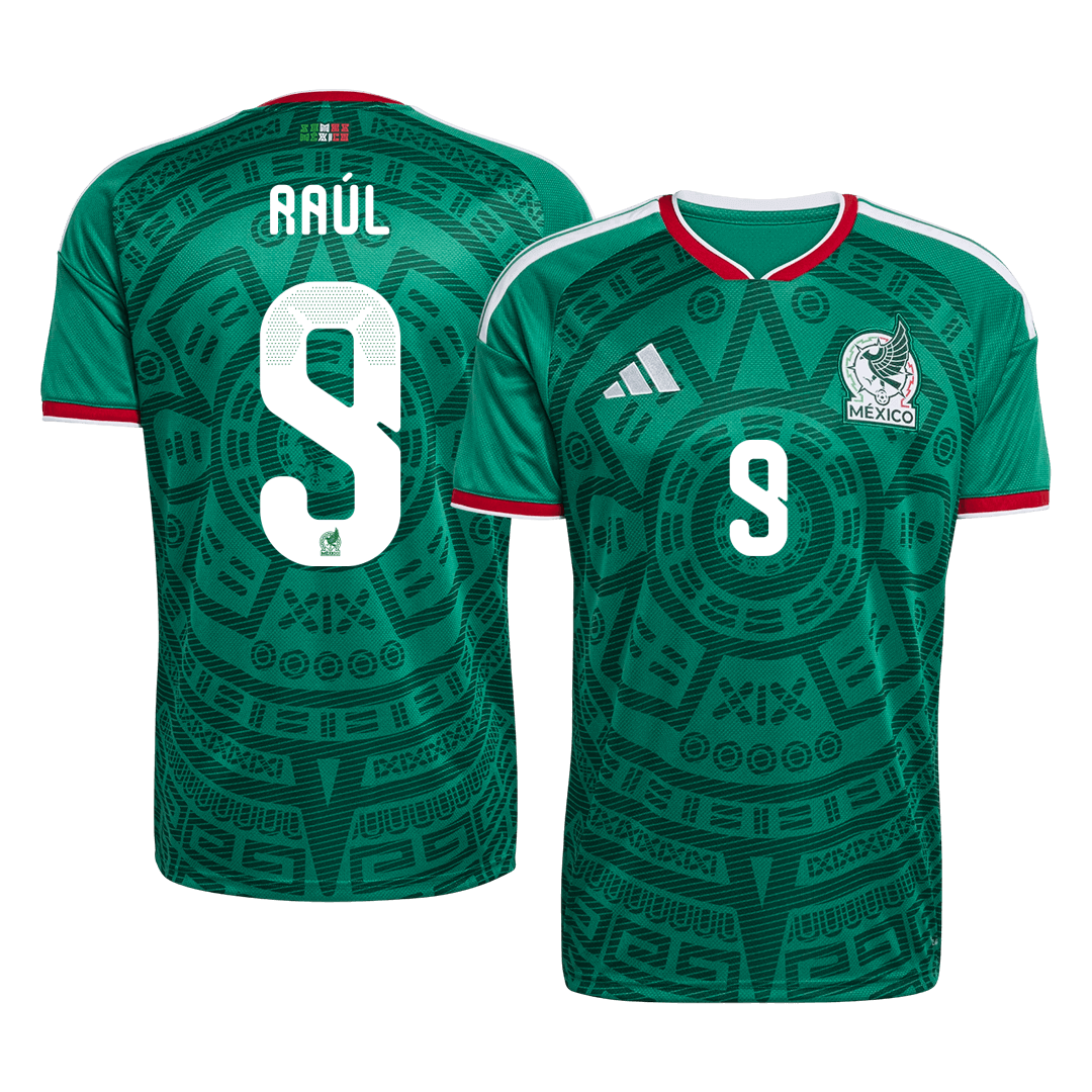 Raúl #9 Mexico Home Soccer Jersey World Cup 2026 - gogoalshop