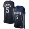 Unisex Orlando Magic Paolo Banchero #5 Black Swingman Jersey - Icon Edition - gogoalshop