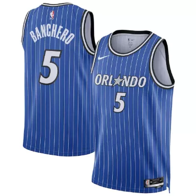 Unisex Orlando Magic Paolo Banchero #5 Blue Swingman Jersey - Icon Edition - gogoalshop