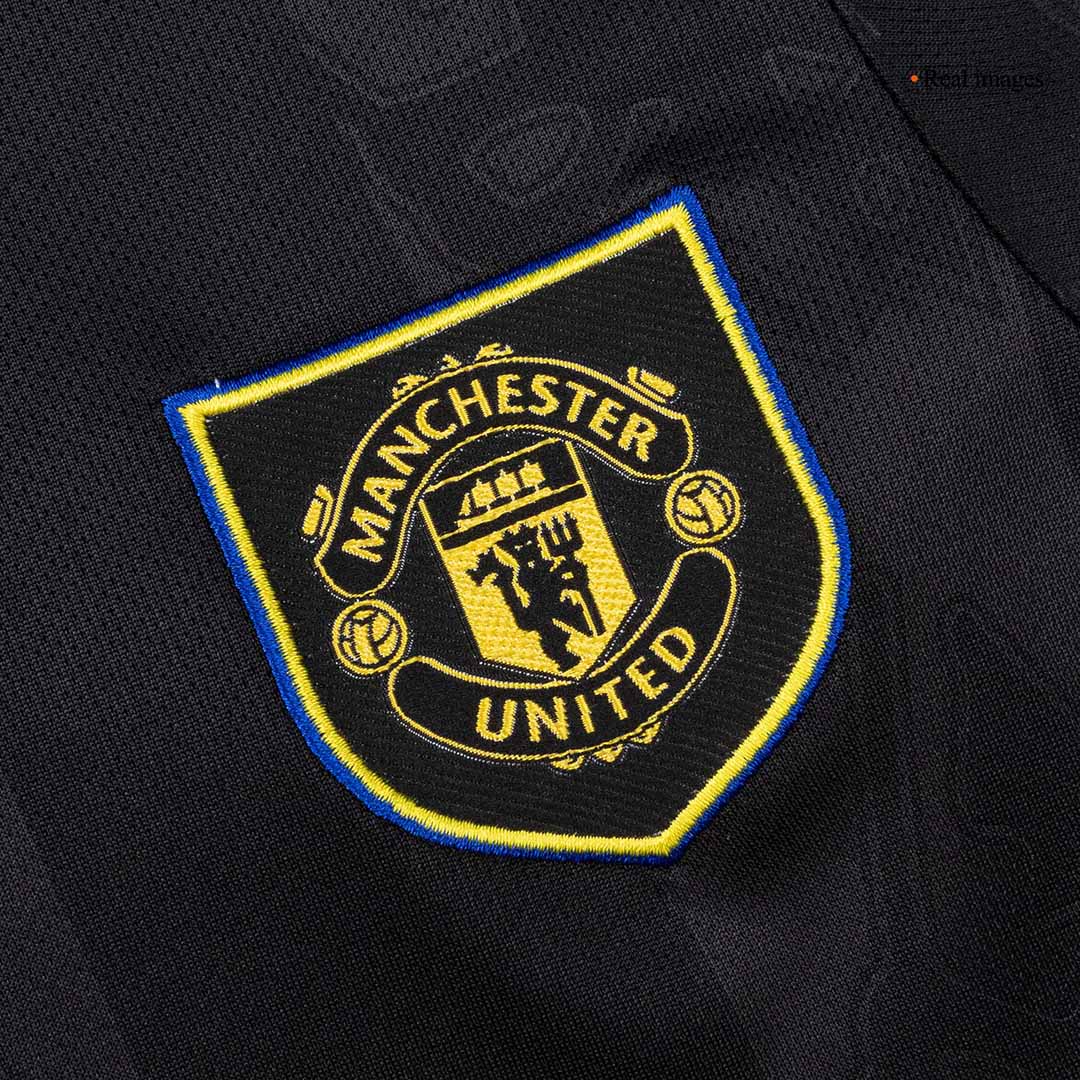 Manchester United Third Away Kids Soccer Jerseys Full Kit 2025/26 - gogoalshop
