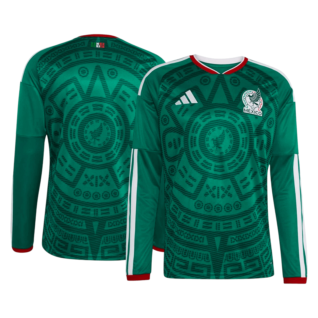 Mexico Home Long Sleeve Jersey World Cup 2026 - gogoalshop