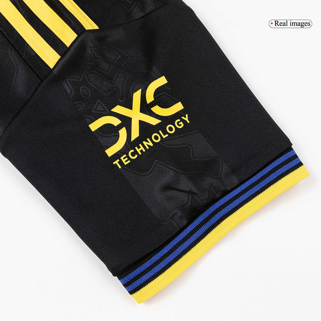 Manchester United Third Away Kids Soccer Jerseys Kit 2025/26 - gogoalshop