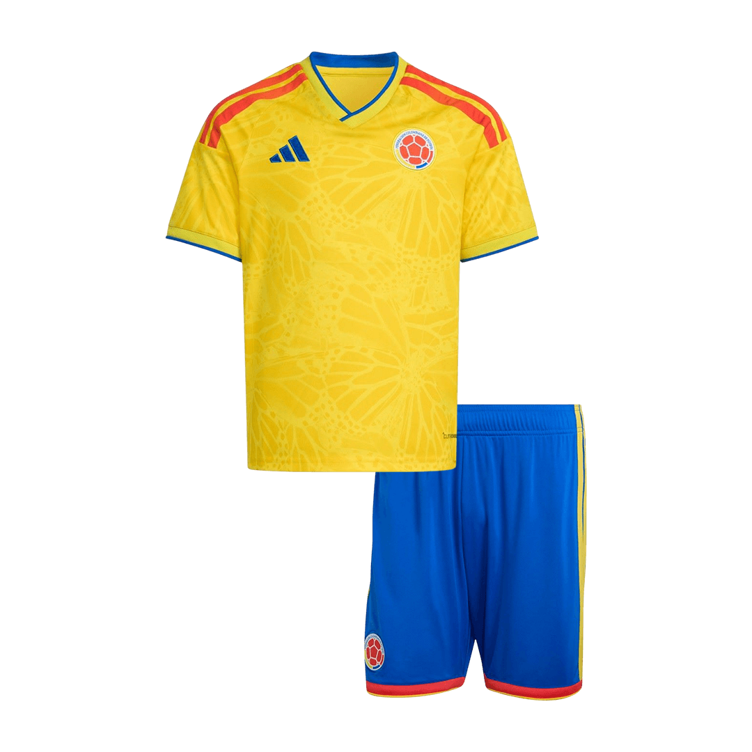 Colombia Home World Cup Kids Soccer Jerseys Kit 2026 - gogoalshop