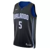 Unisex Orlando Magic Paolo Banchero #5 Black Swingman Jersey - Icon Edition - gogoalshop