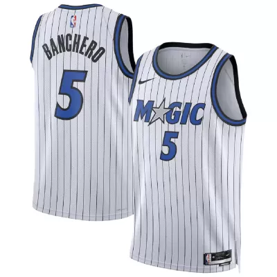 Unisex Orlando Magic Paolo Banchero #5 White Swingman Jersey - Association Edition - gogoalshop