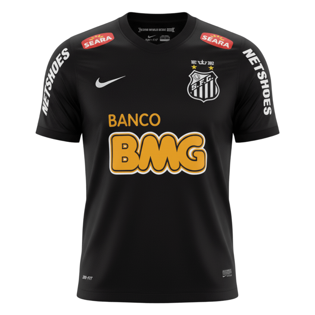 Retro Soccer Jersey Santos FC Away 2011/12 - gogoalshop