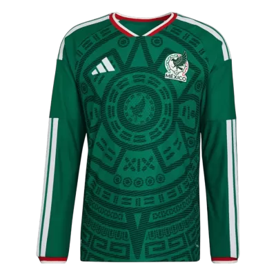 Mexico Home Long Sleeve Player Version Jersey World Cup 2026 - gogoalshop