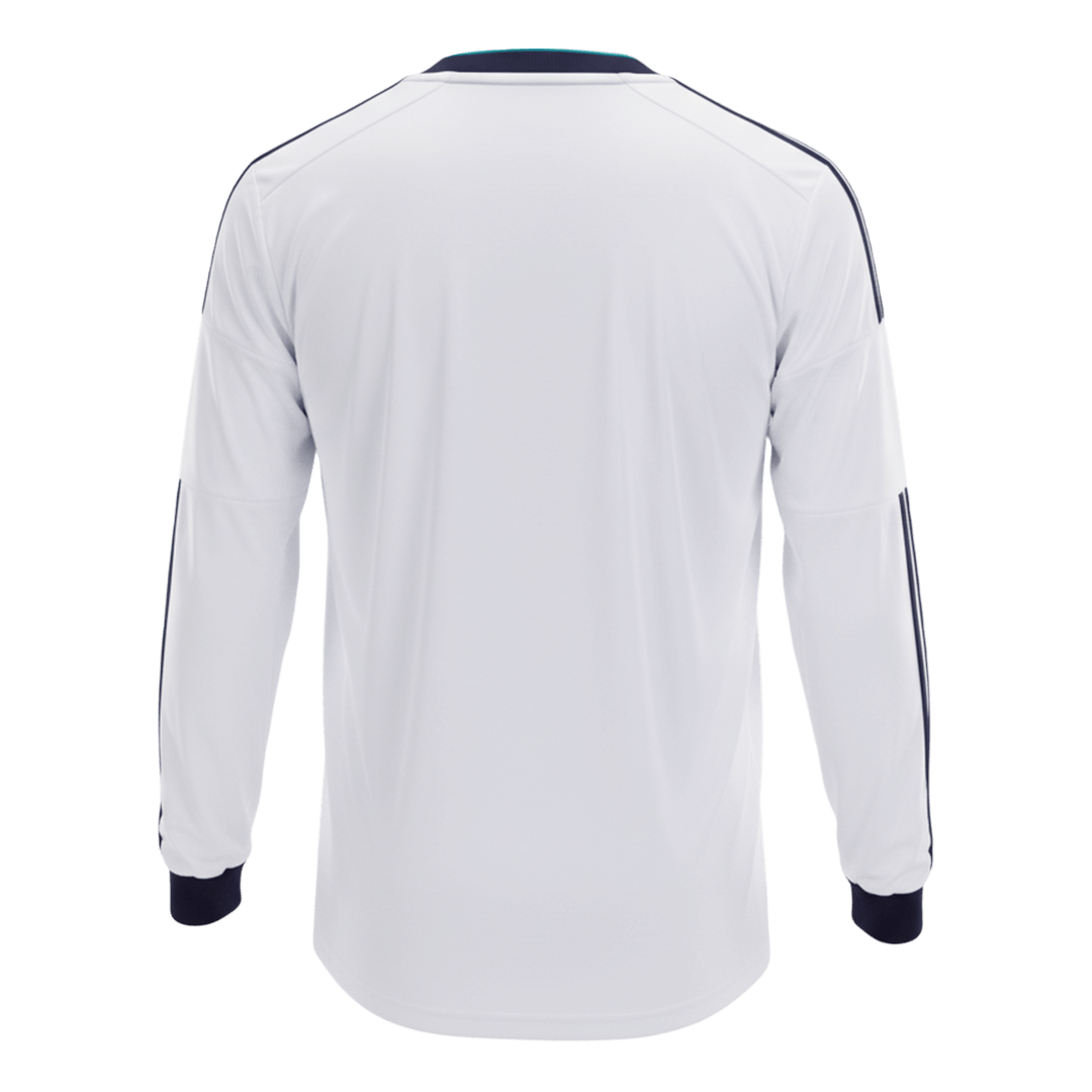 Retro Soccer Jersey Real Madrid Home Long Sleeve 2012/13 - gogoalshop