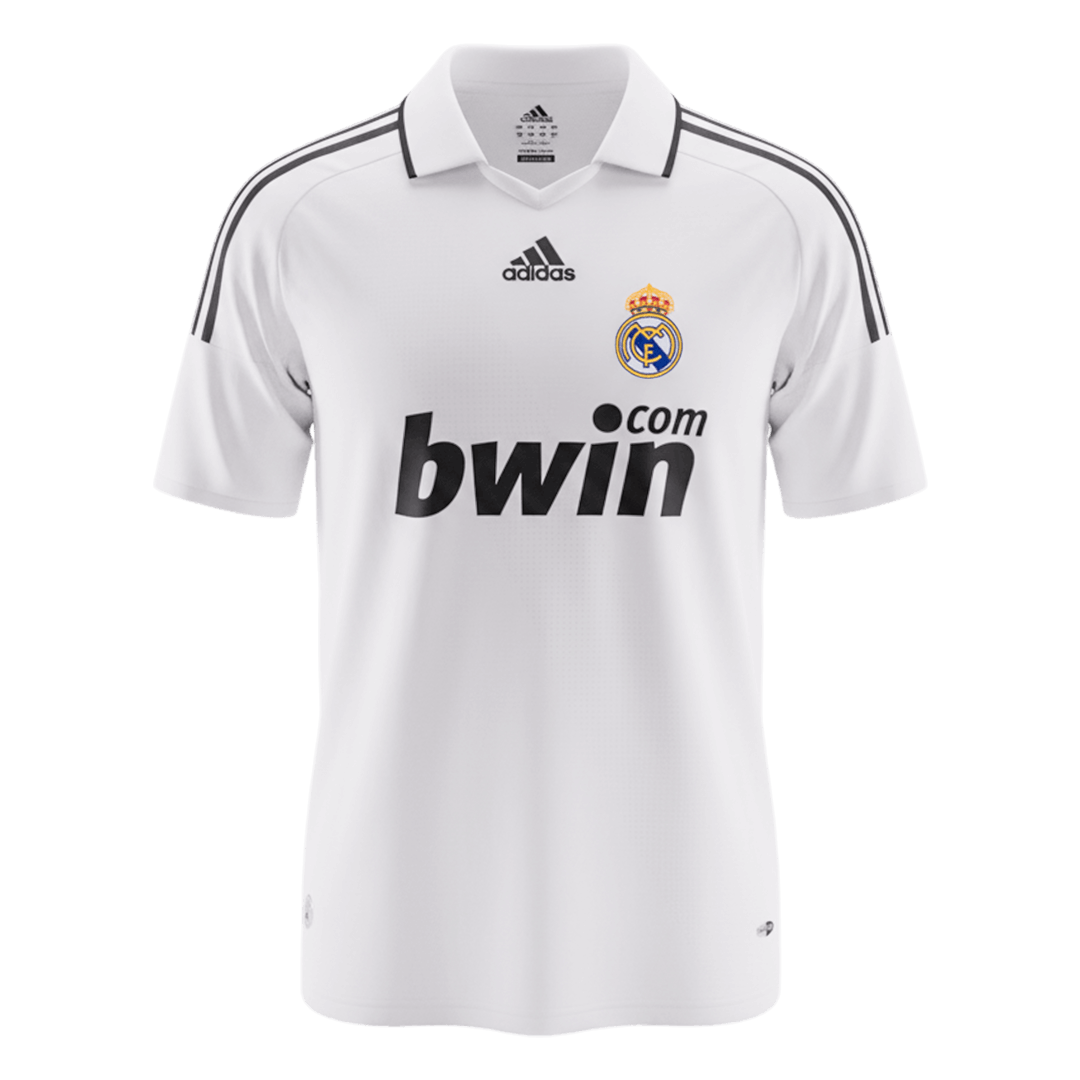 Retro Soccer Jersey Real Madrid Home 2008/09 - gogoalshop