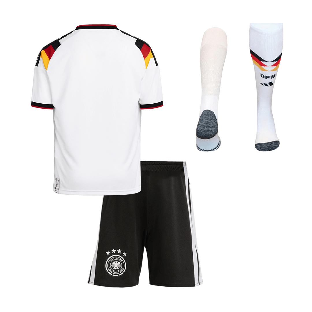 Germany Home World Cup Kids Soccer Jerseys Full Kit 2026 - gogoalshop