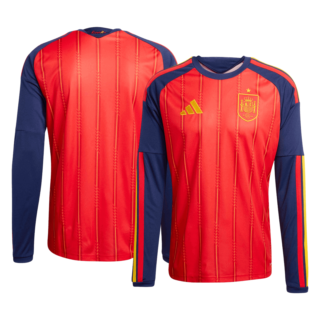 Spain Home Long Sleeve Jersey World Cup 2026 - gogoalshop