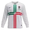 Retro Soccer Jersey Portugal Away Long Sleeve 2012 - gogoalshop