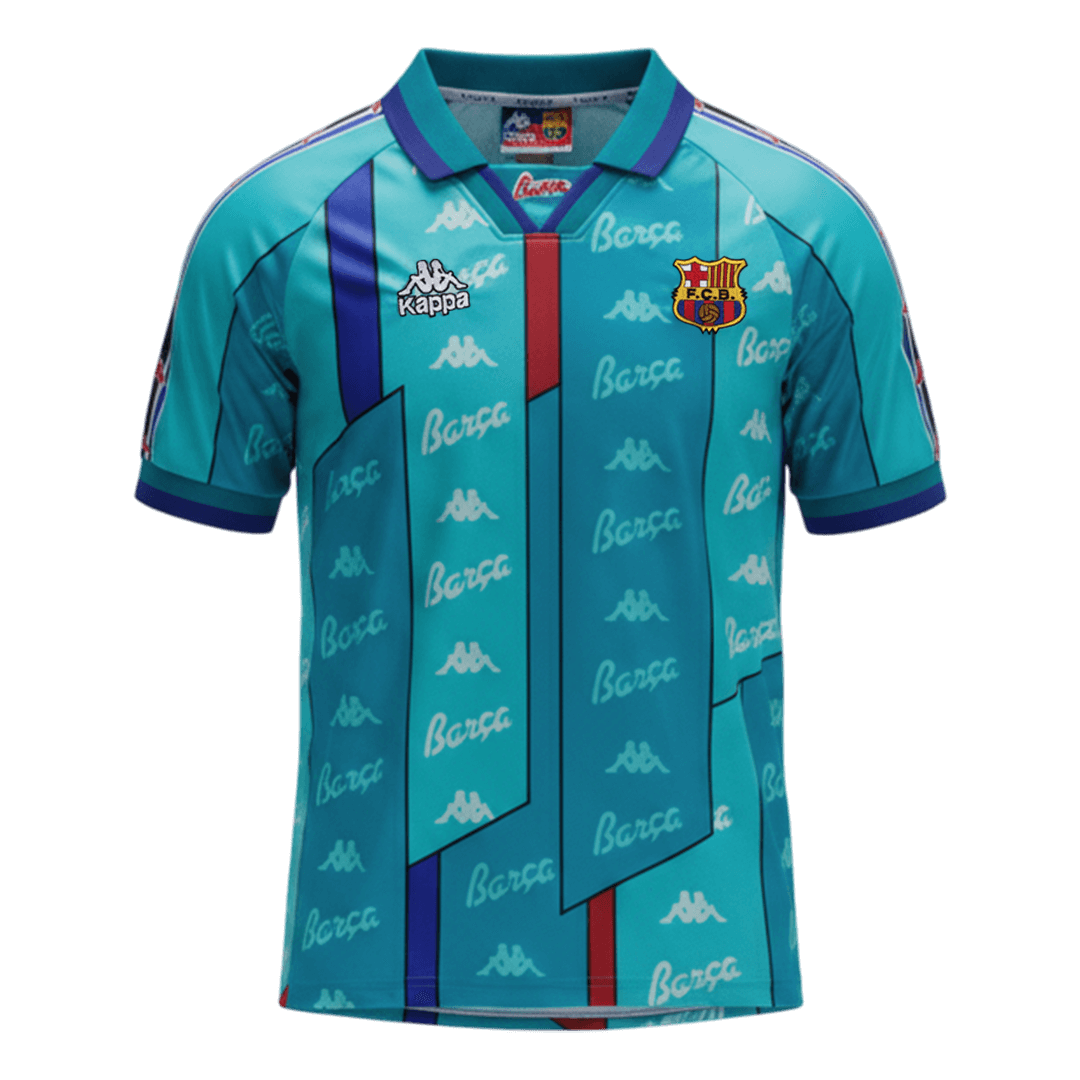 Retro Soccer Jersey Barcelona Away 1996/97 - gogoalshop