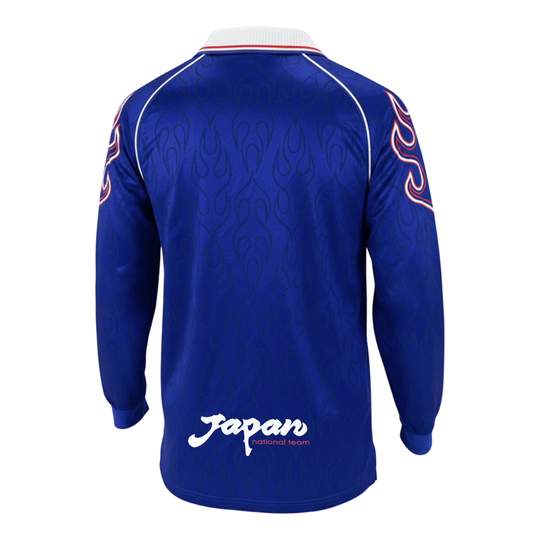Retro Soccer Jersey Japan Home Long Sleeve 1998 - gogoalshop