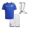 Italy Home World Cup Kids Soccer Jerseys Full Kit 2025/26 - gogoalshop