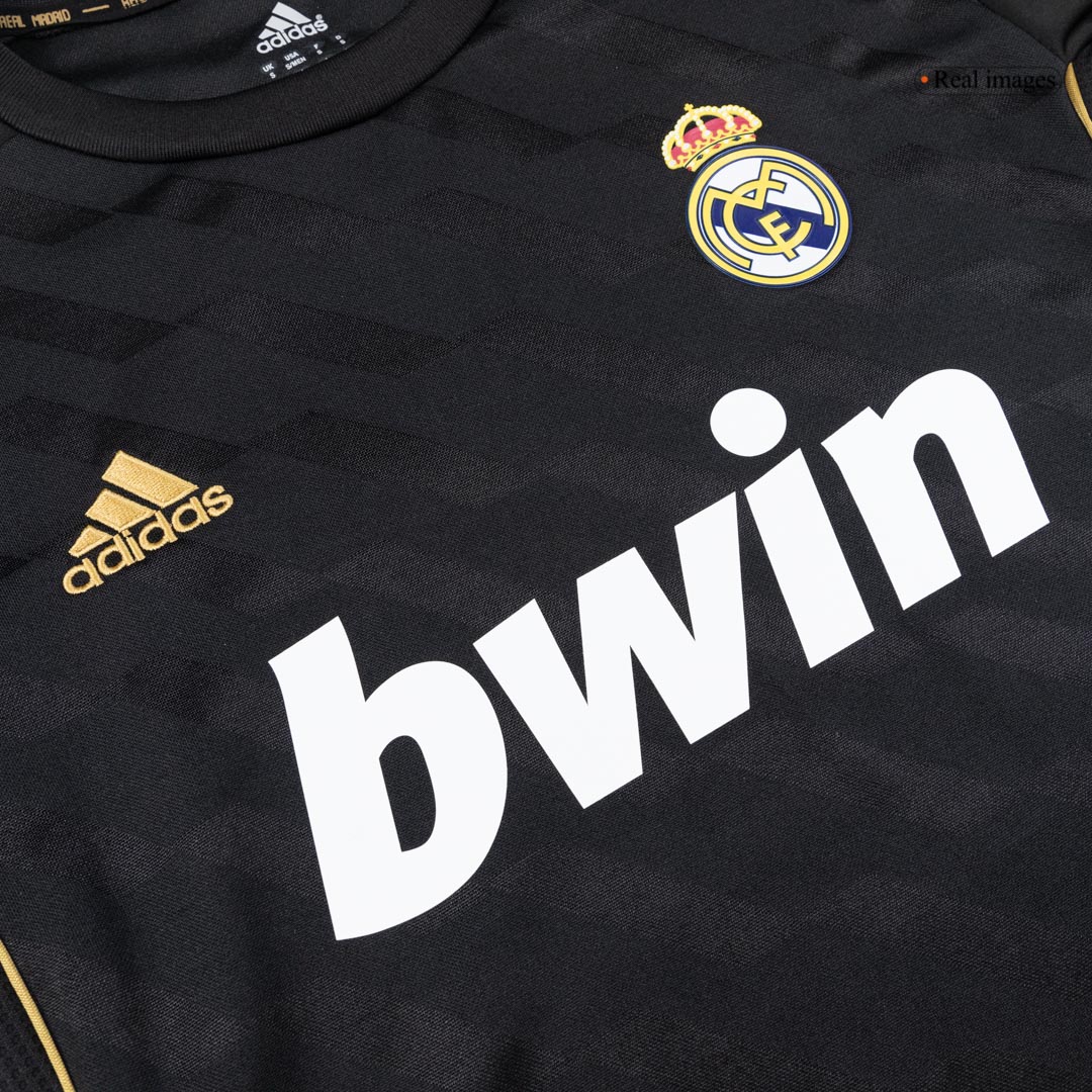 Retro Soccer Jersey Real Madrid Away Long Sleeve 2011/12 - gogoalshop