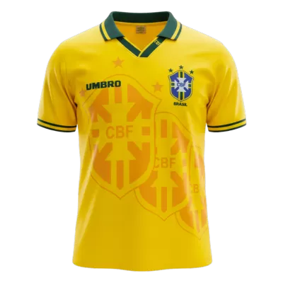 Retro Soccer Jersey Brazil Home 1994 - gogoalshop