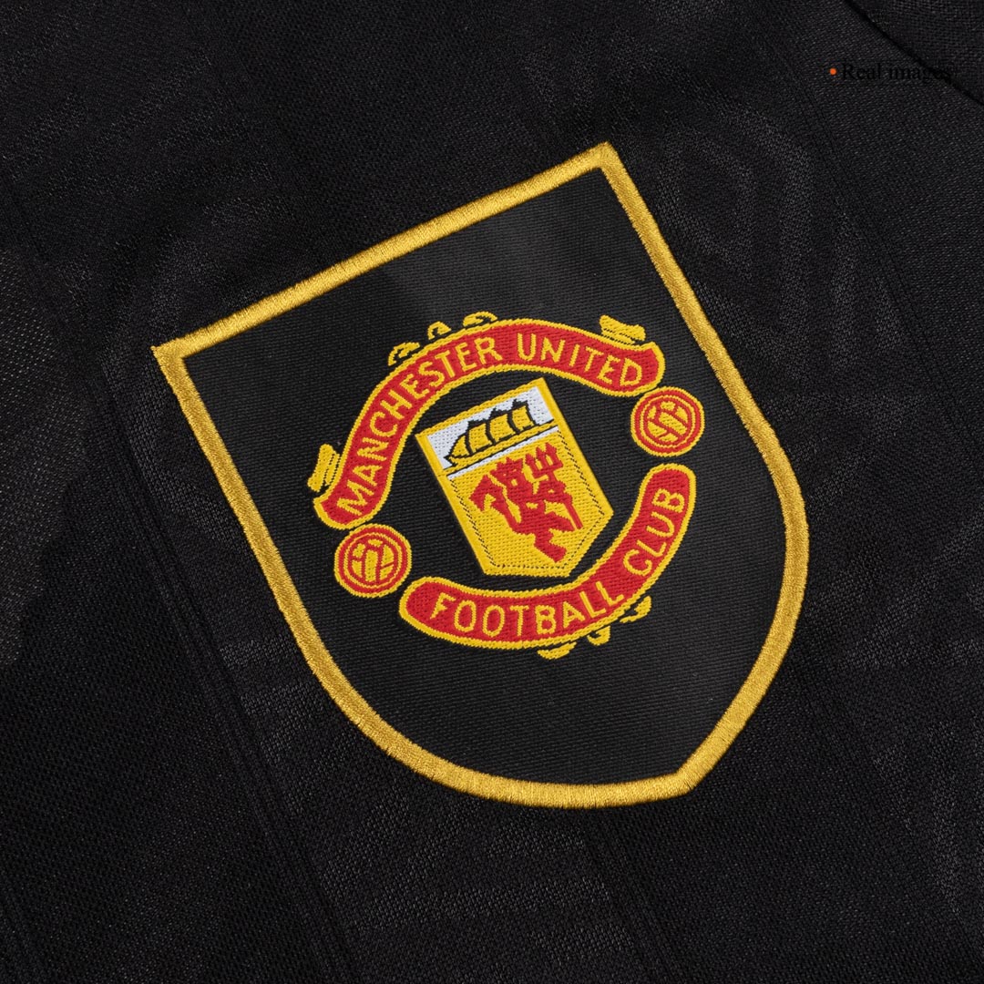 Retro Soccer Jersey Manchester United Away Long Sleeve 1993/94 - gogoalshop