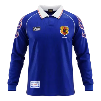 Retro Soccer Jersey Japan Home Long Sleeve 1998 - gogoalshop