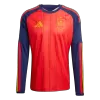 Spain Home Long Sleeve Jersey World Cup 2026 - gogoalshop