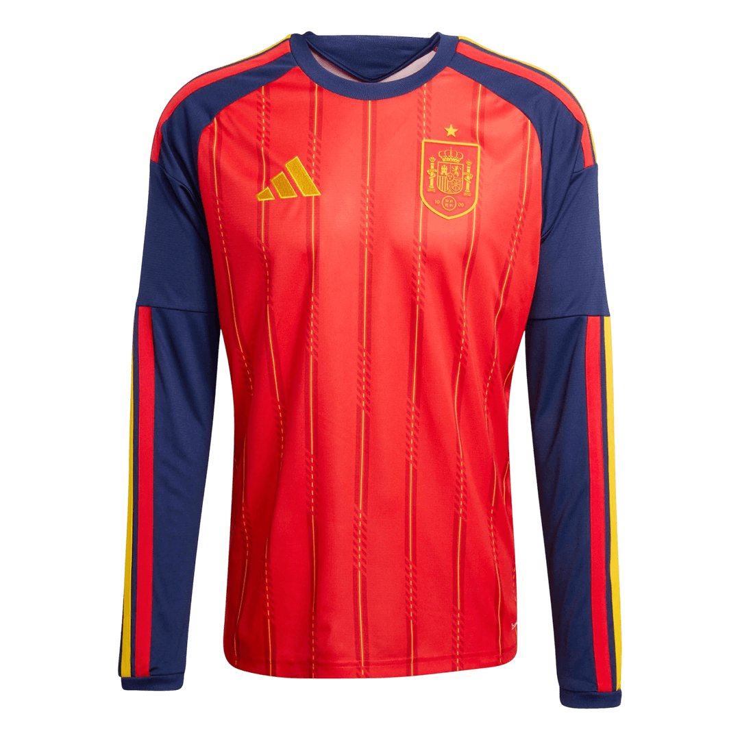 Spain Home Long Sleeve Jersey World Cup 2026 - gogoalshop
