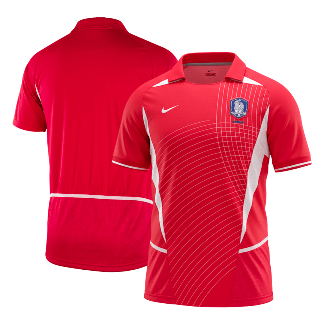 Retro Soccer Jersey South Korea Home 2002 - gogoalshop