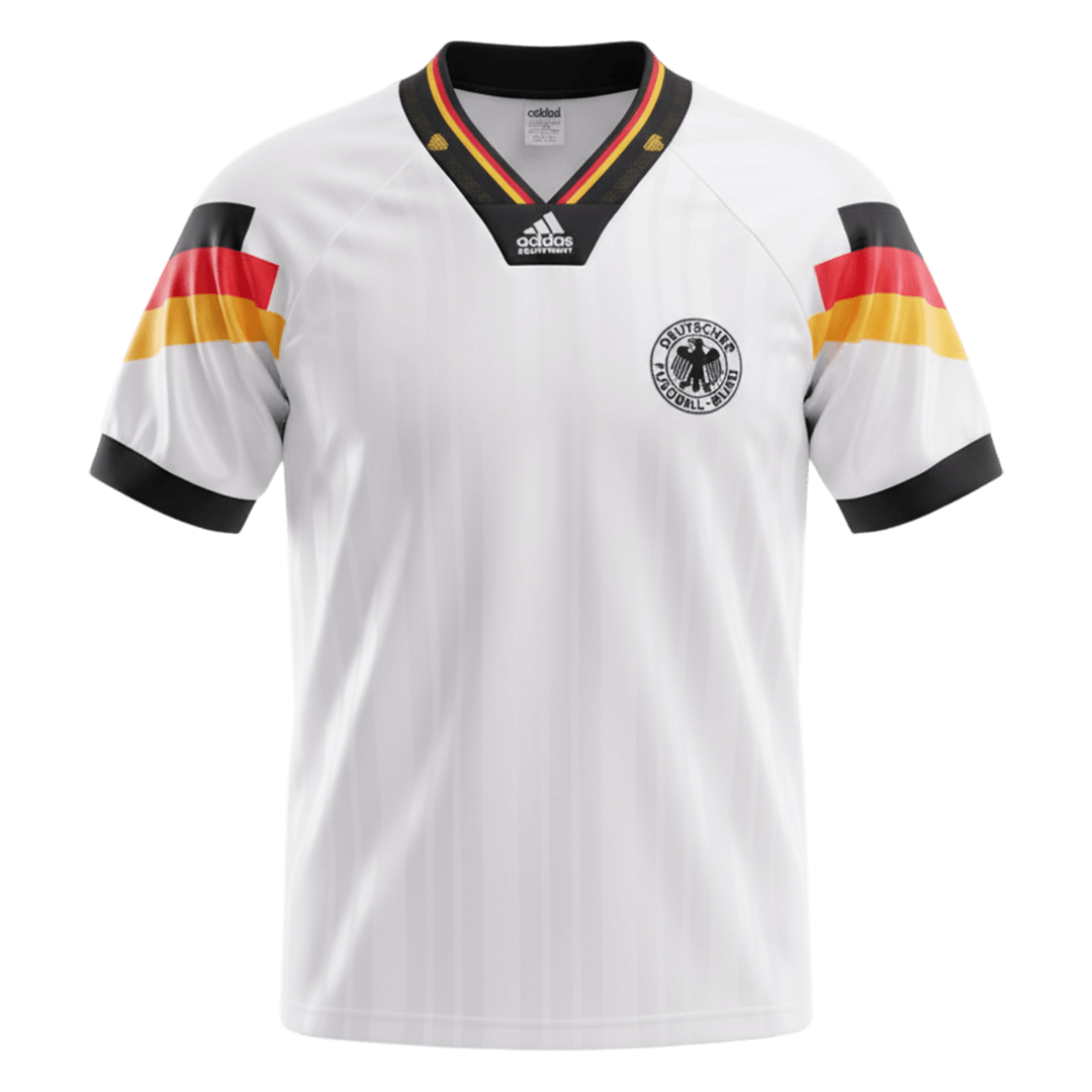 Retro Soccer Jersey Germany Home 1992 - gogoalshop