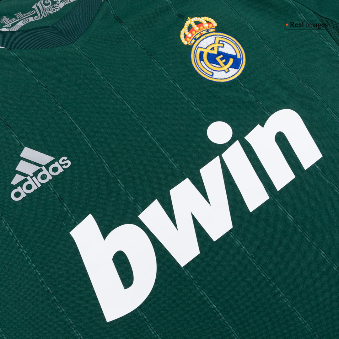 Retro Soccer Jersey Real Madrid Third Away Long Sleeve 2012/13 - gogoalshop