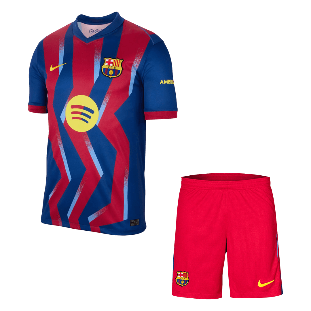 Barcelona Fourth Away Jerseys Kit 2025/26 - gogoalshop