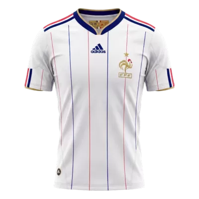 Retro Soccer Jersey France Away 2010 - gogoalshop