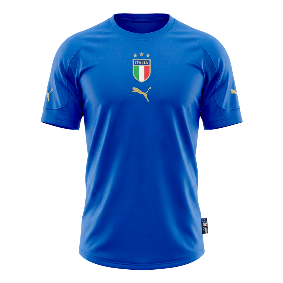 Retro Soccer Jersey Italy Home 2004 - gogoalshop