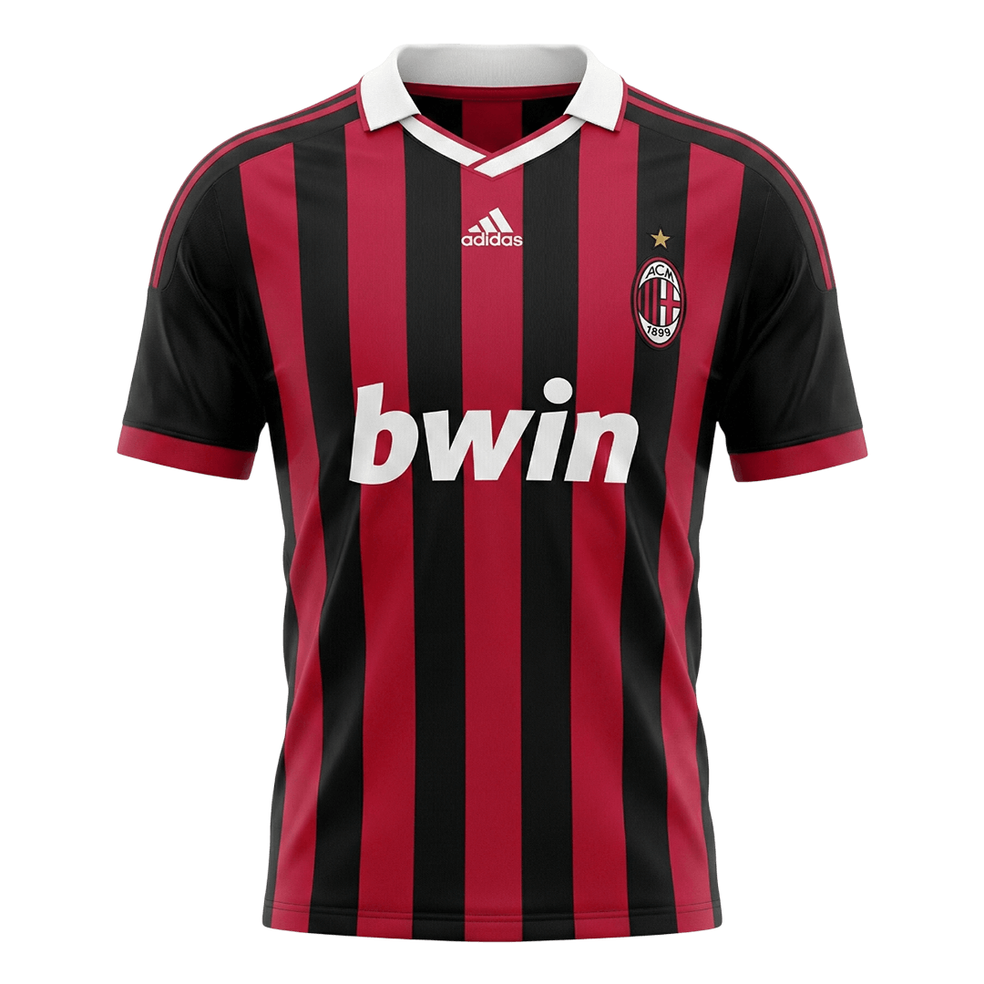 Retro Soccer Jersey AC Milan Home 2009/10 - gogoalshop