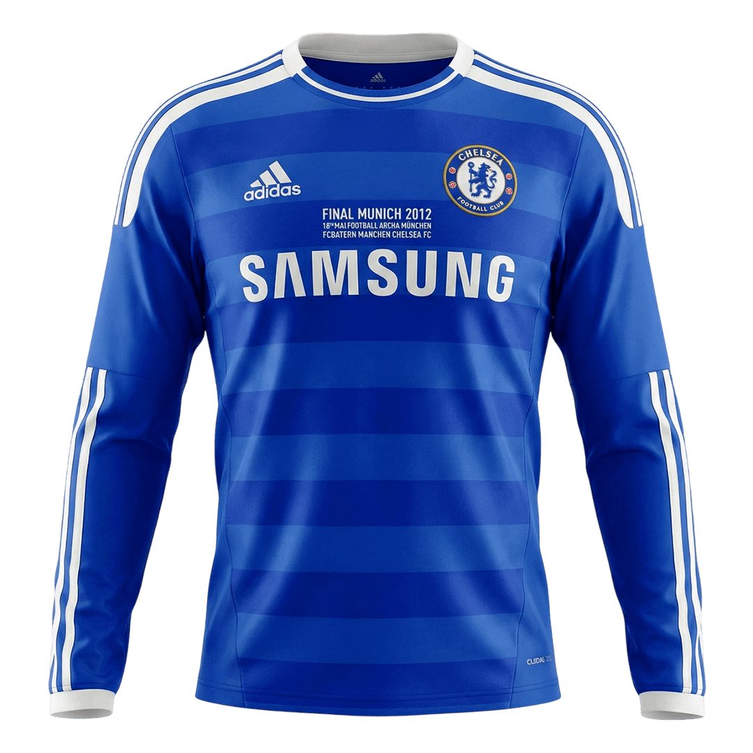 Retro Soccer Jersey Chelsea Home Long Sleeve 2011/12 - gogoalshop