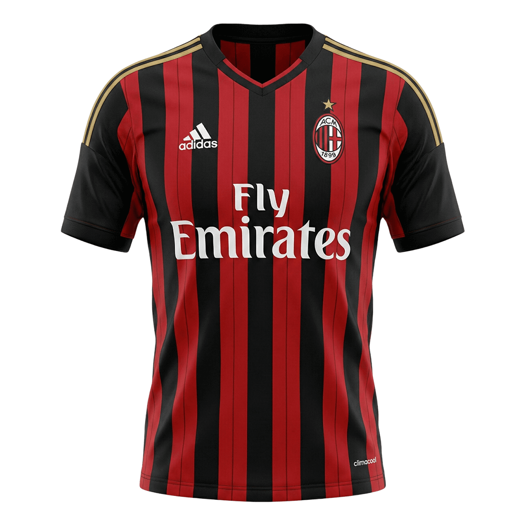 Retro Soccer Jersey AC Milan Home 2013/14 - gogoalshop