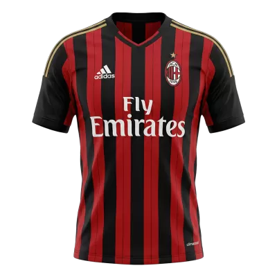 Retro Soccer Jersey AC Milan Home 2013/14 - gogoalshop