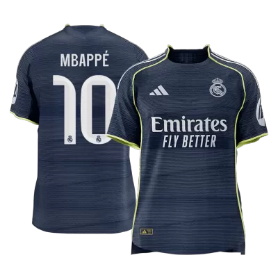 MBAPPÉ #10 Real Madrid Away Authentic Soccer Jersey 2025/26 - gogoalshop
