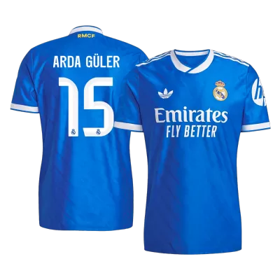 ARDA GÜLER #15 Real Madrid Third Away Player Version Jersey 2025/26 - gogoalshop