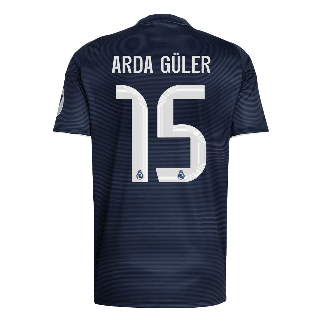 ARDA GÜLER #15 Real Madrid Away Soccer Jersey 2025/26 - gogoalshop