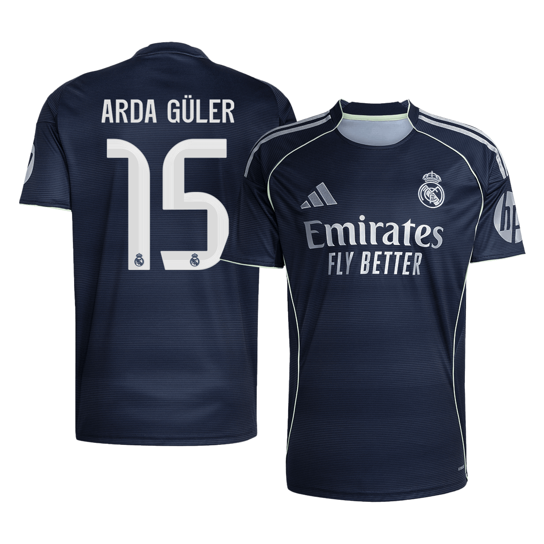 ARDA GÜLER #15 Real Madrid Away Soccer Jersey 2025/26 - gogoalshop