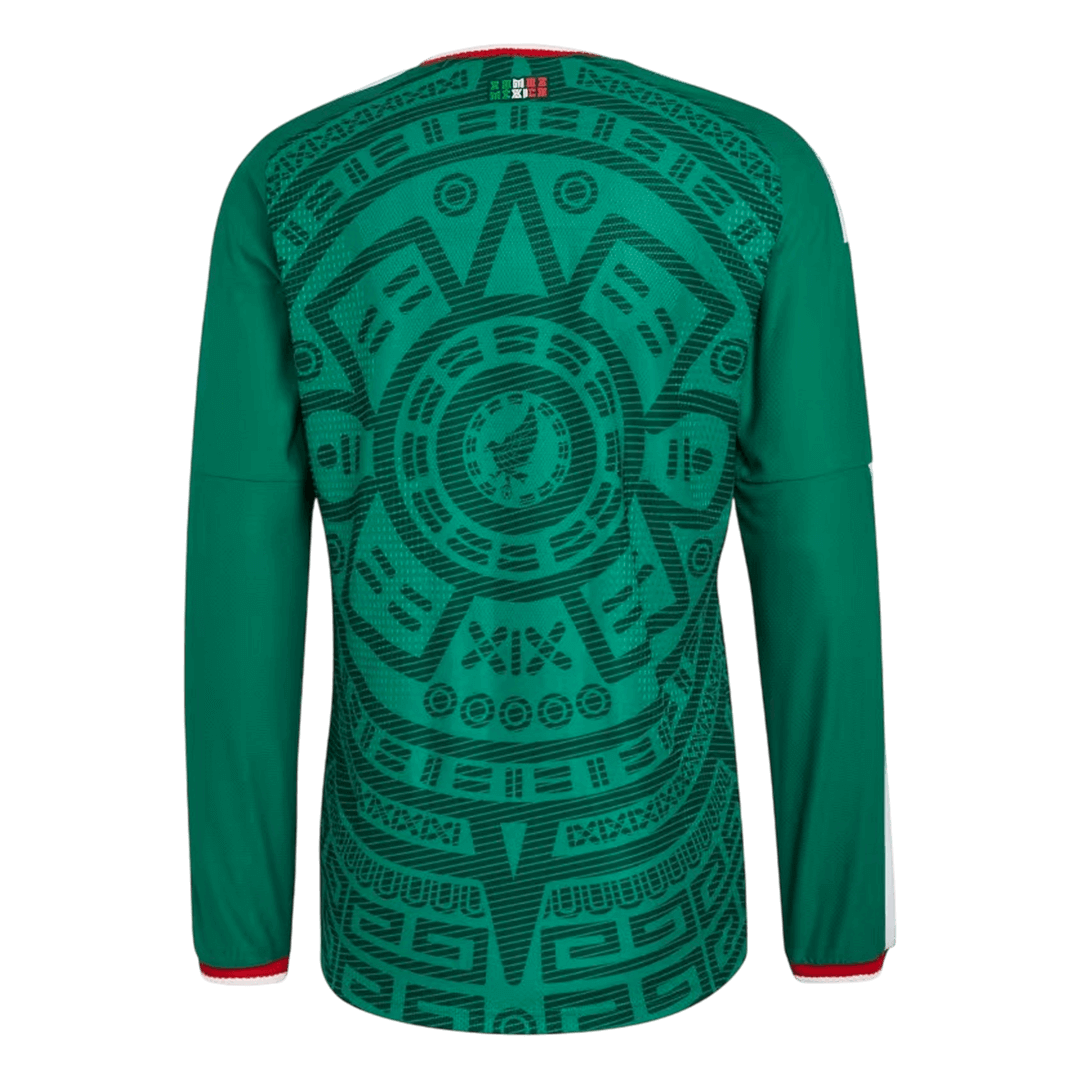 Mexico Home Long Sleeve Player Version Jersey World Cup 2026 - gogoalshop