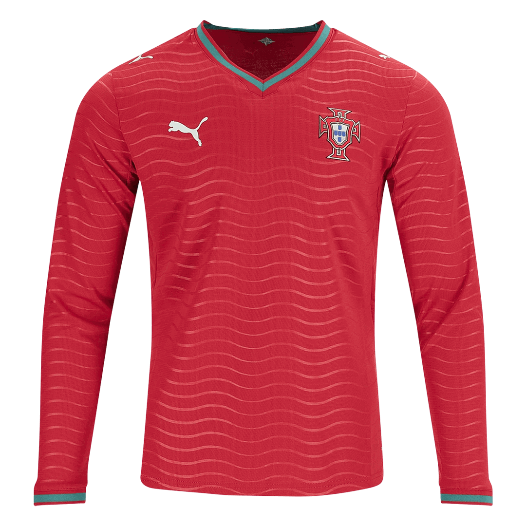 Portugal Home Long Sleeve Player Version Jersey World Cup 2026 - gogoalshop