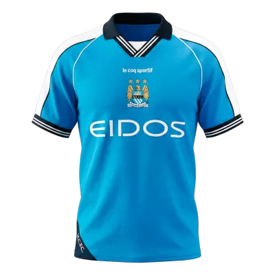 Retro Soccer Jersey Manchester City Home 1999/01 - gogoalshop