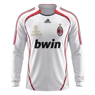 Retro Soccer Jersey AC Milan Away Long Sleeve 2006/07 - gogoalshop