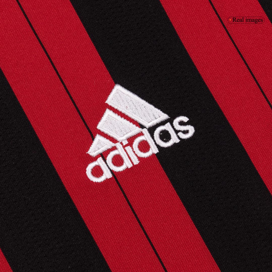 Retro Soccer Jersey AC Milan Home Long Sleeve 2013/14 - gogoalshop